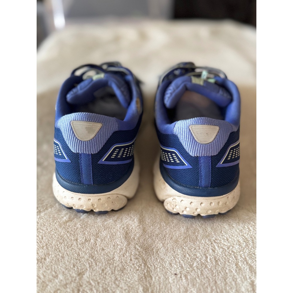 Brooks Ghost 12 Womens Running Shoes Navy Blue 1203051B413 Size 11 Medium B - Picture 4 of 9